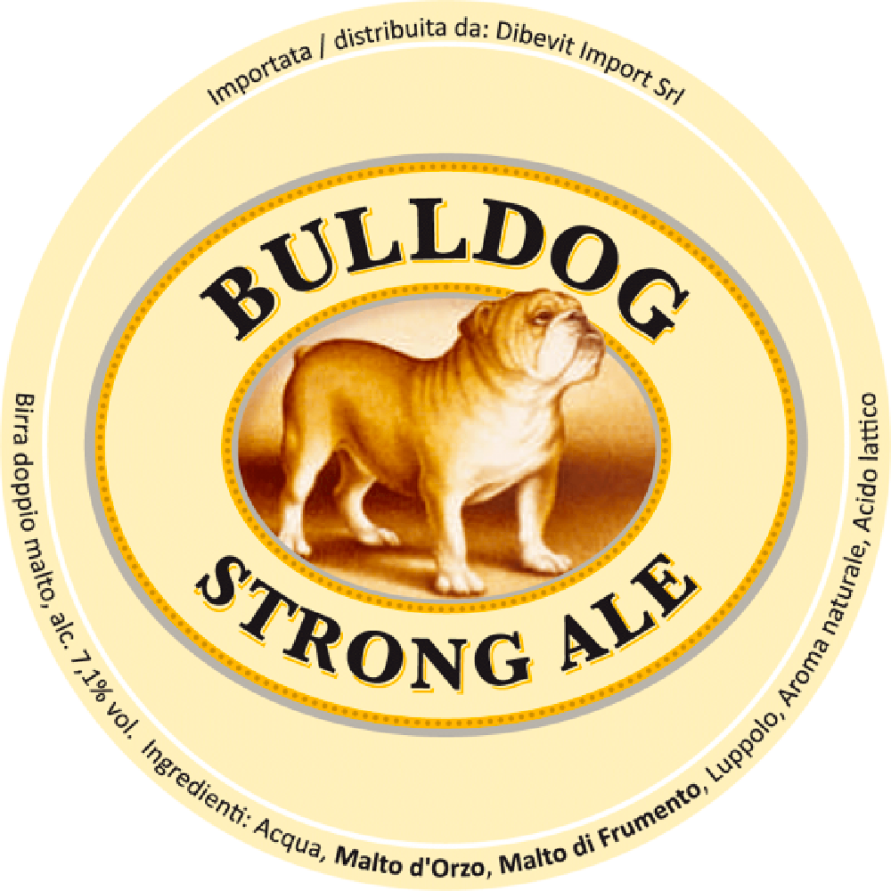 BULLDOG STRONG ALE